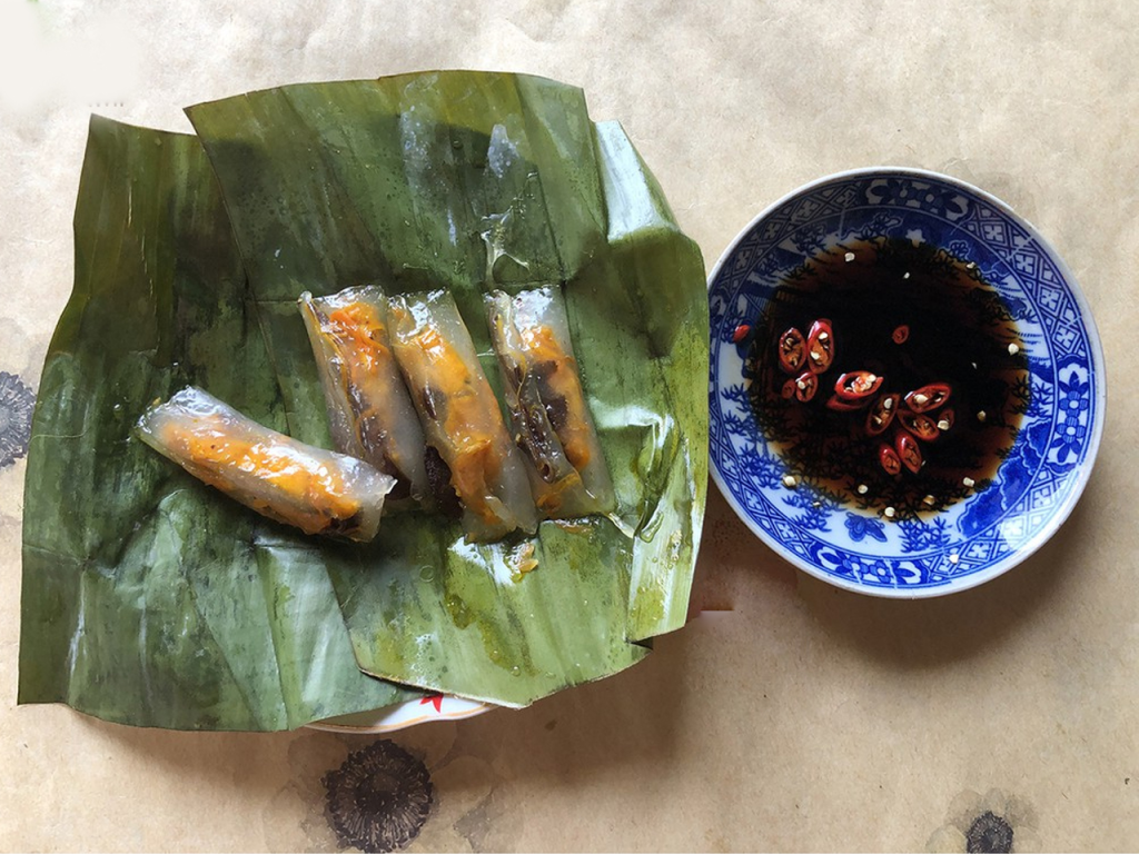 bánh bột lọc chay 
